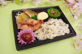 大根はごはんの和風弁当