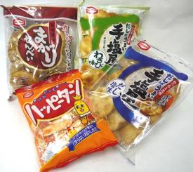 まがりせんべい・手塩屋・ハッピーターン