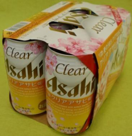 クリアアサヒ350ml×6缶パック